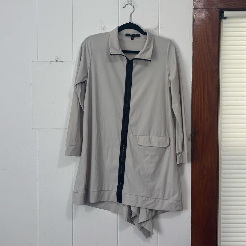 Jason Beige Nylon Moisture Wicking Jacket‎ XS